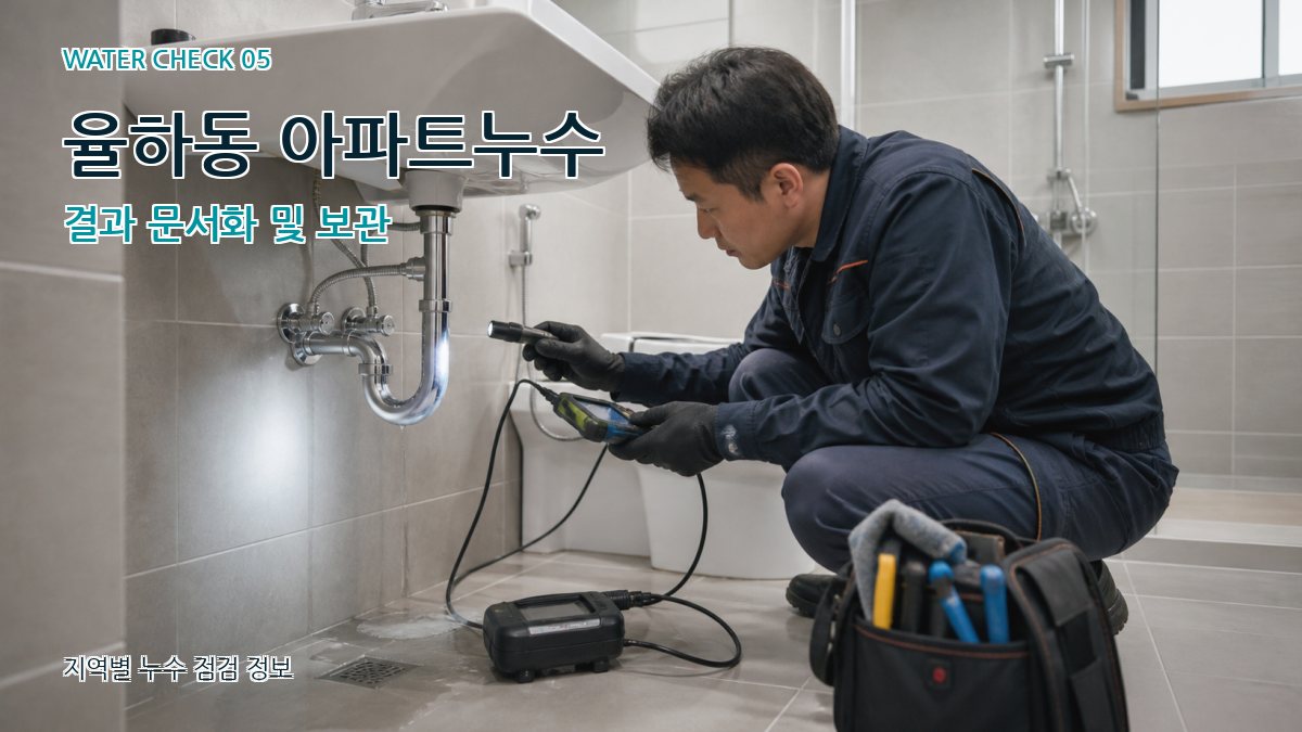 율하동 누수공사 누수탐지 이미지