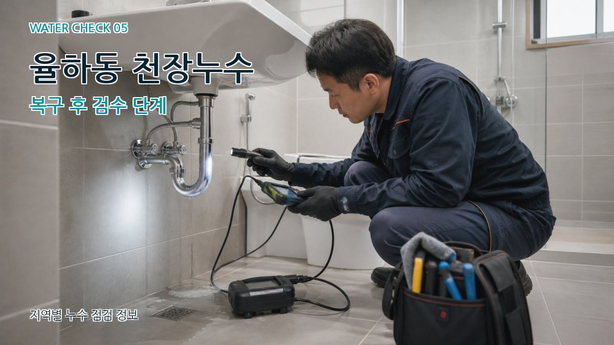 율하동 누수공사 누수탐지 이미지