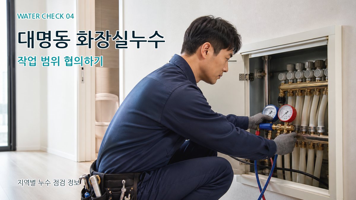 대명동 누수탐지 누수탐지 이미지