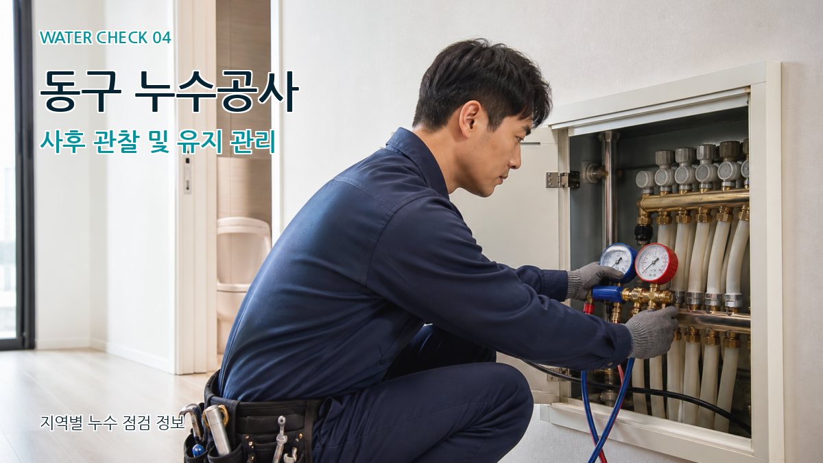 동구 누수탐지 누수탐지 이미지