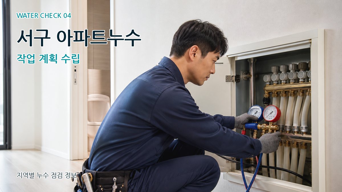 서구 누수탐지 누수탐지 이미지