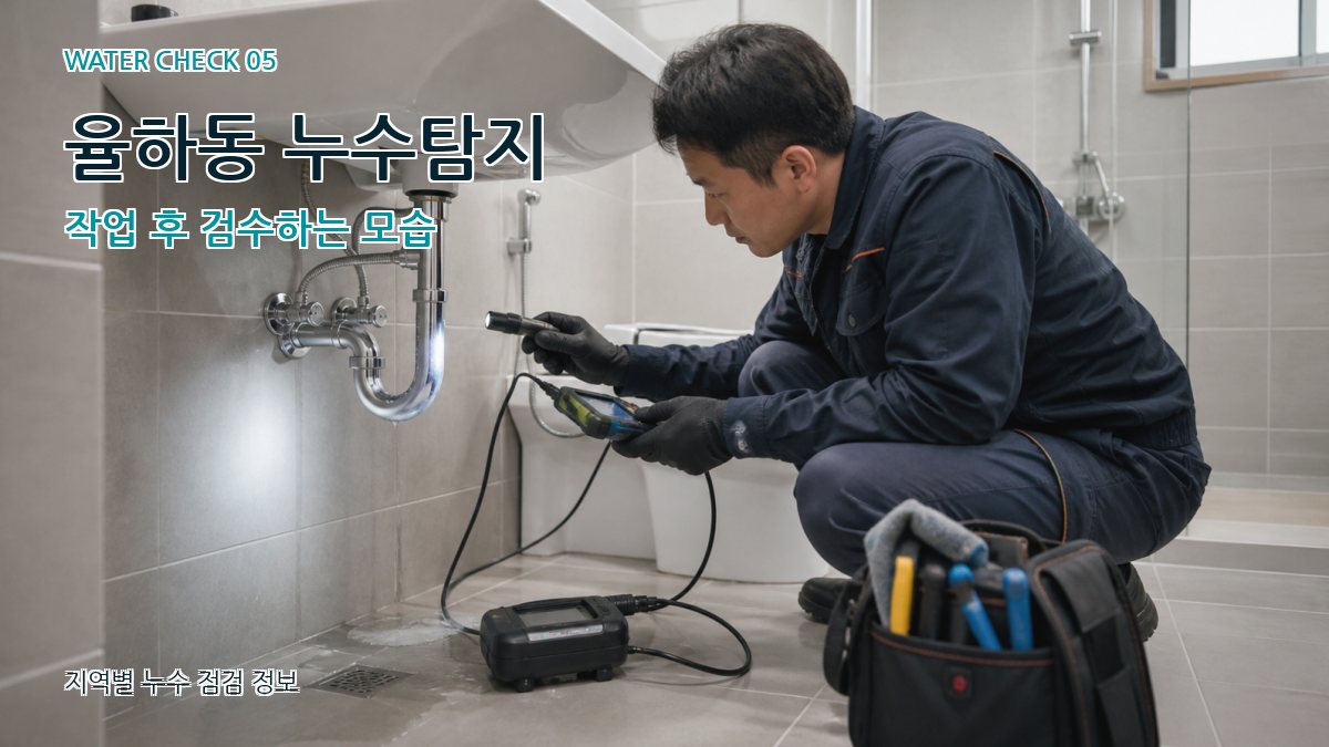 율하동 누수공사 누수탐지 이미지