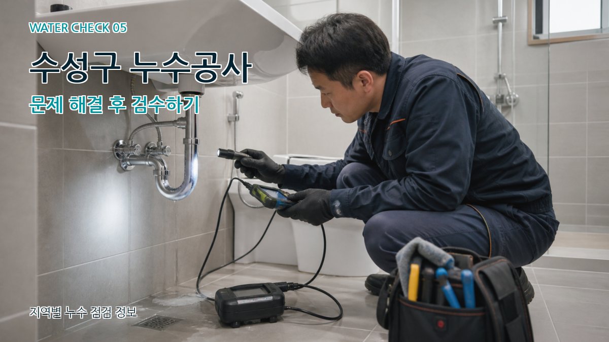 수성구 누수공사 누수탐지 이미지