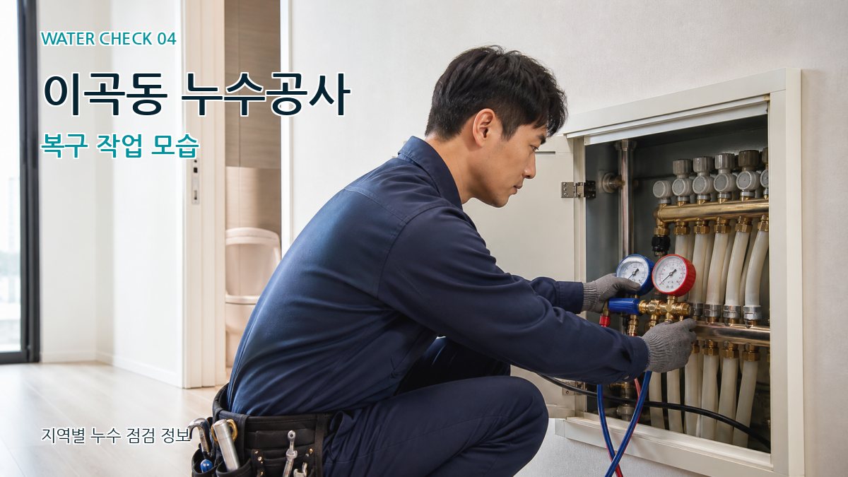 이곡동 누수탐지 누수탐지 이미지