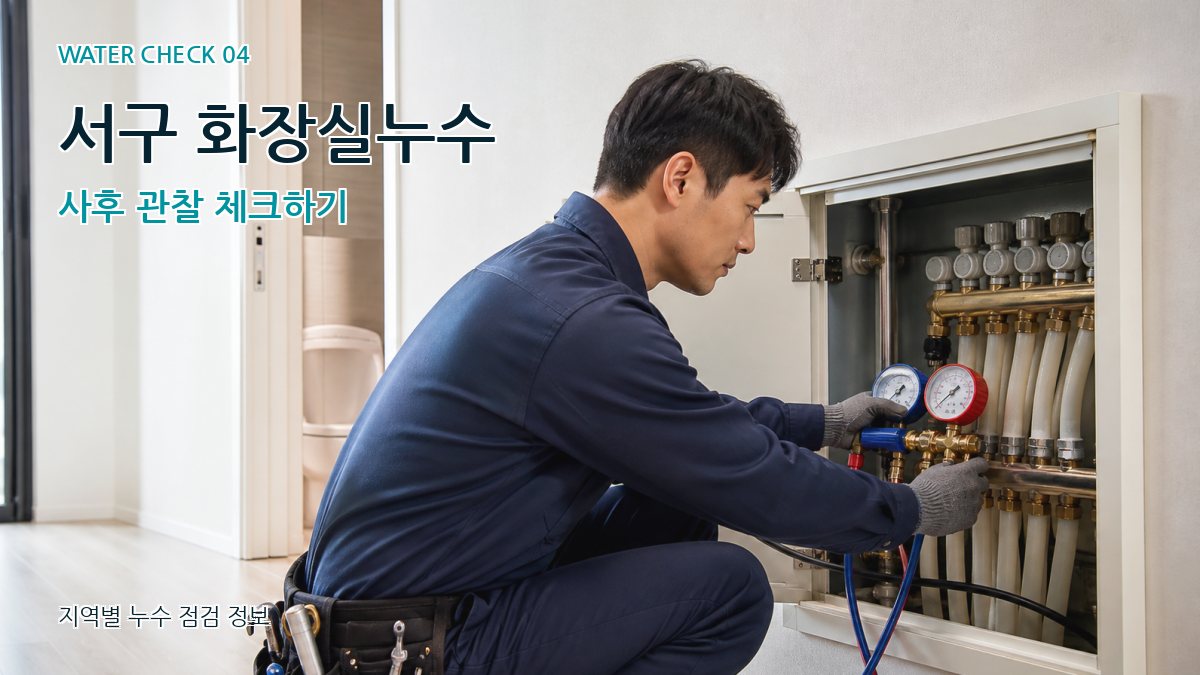 서구 누수탐지 누수탐지 이미지