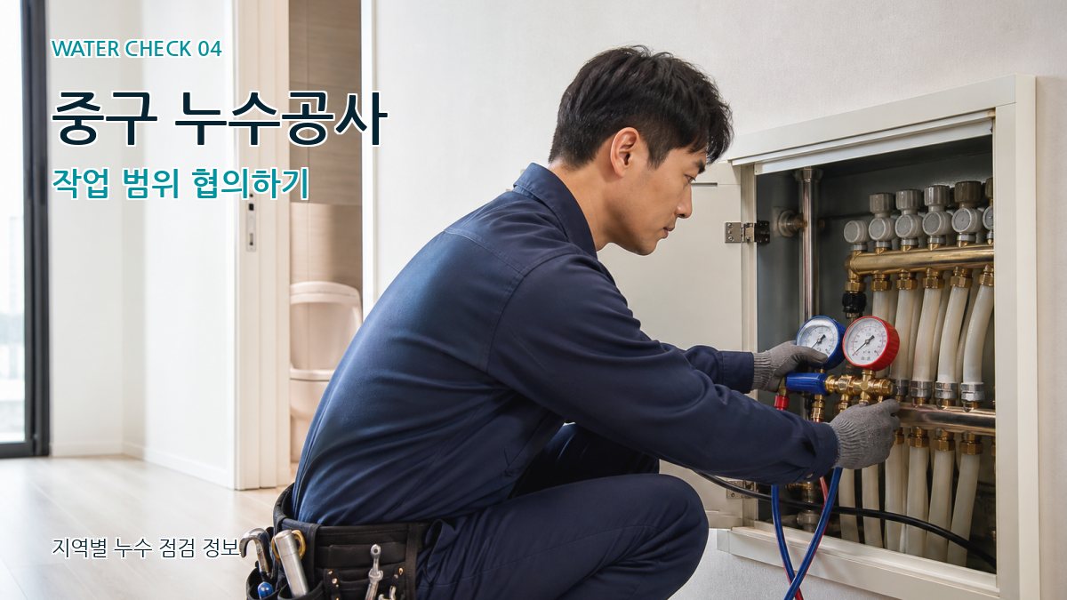중구 누수탐지 누수탐지 이미지