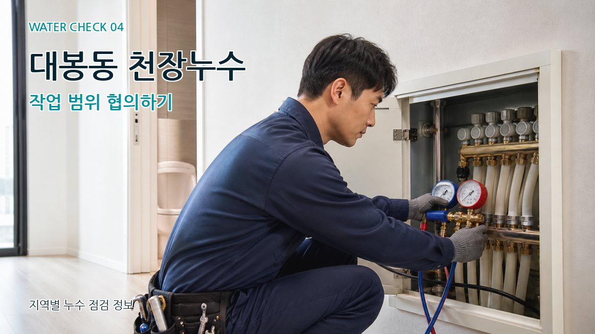 대봉동 누수탐지 누수탐지 이미지