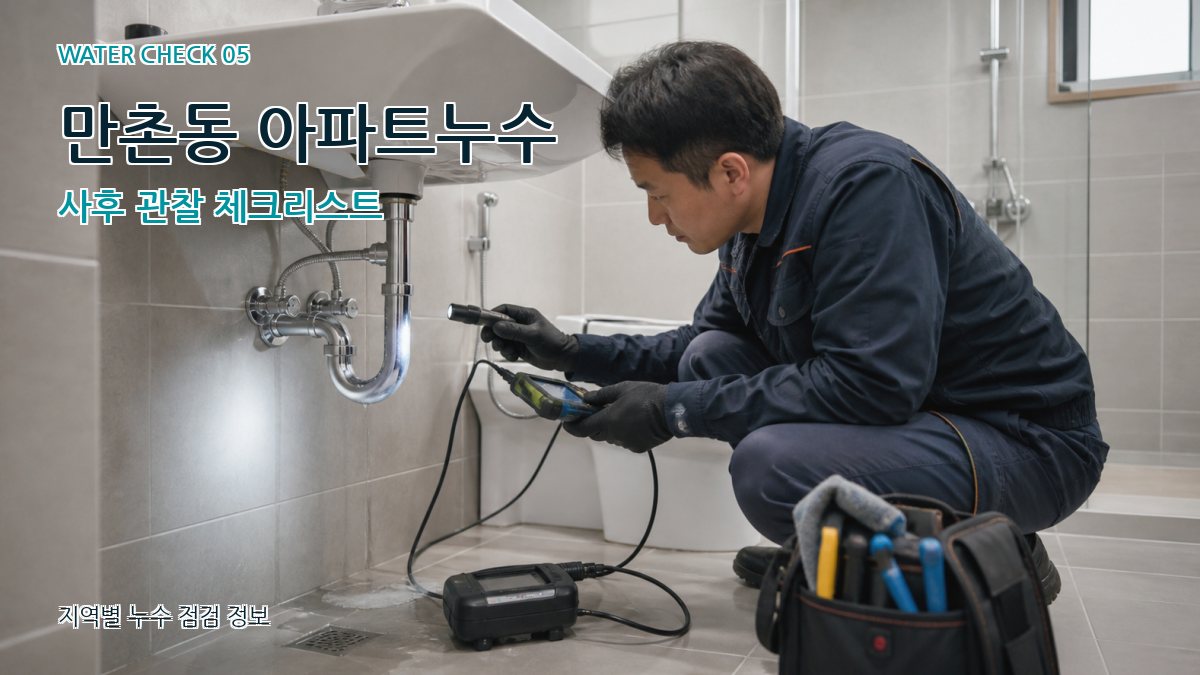 만촌동 누수공사 누수탐지 이미지