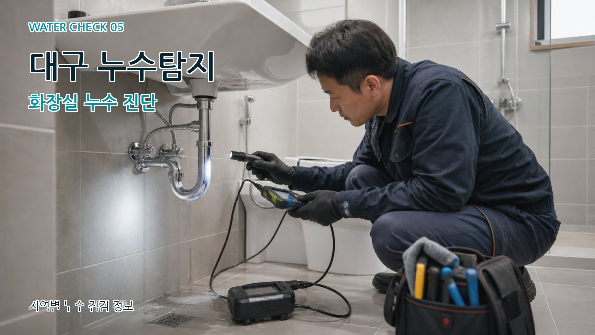 군위읍 누수공사 누수탐지 이미지