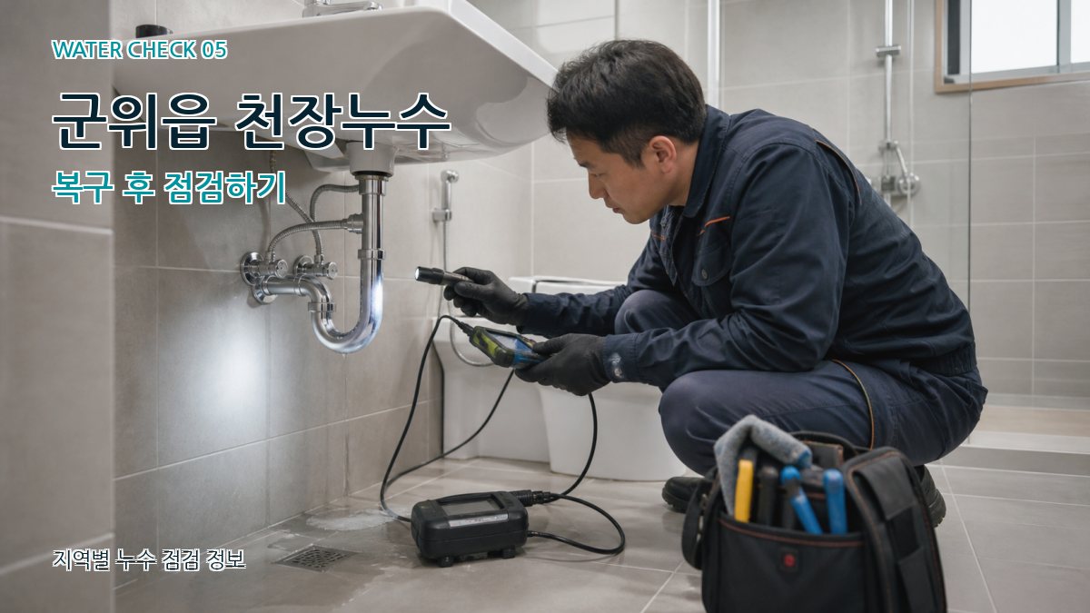 군위읍 누수공사 누수탐지 이미지