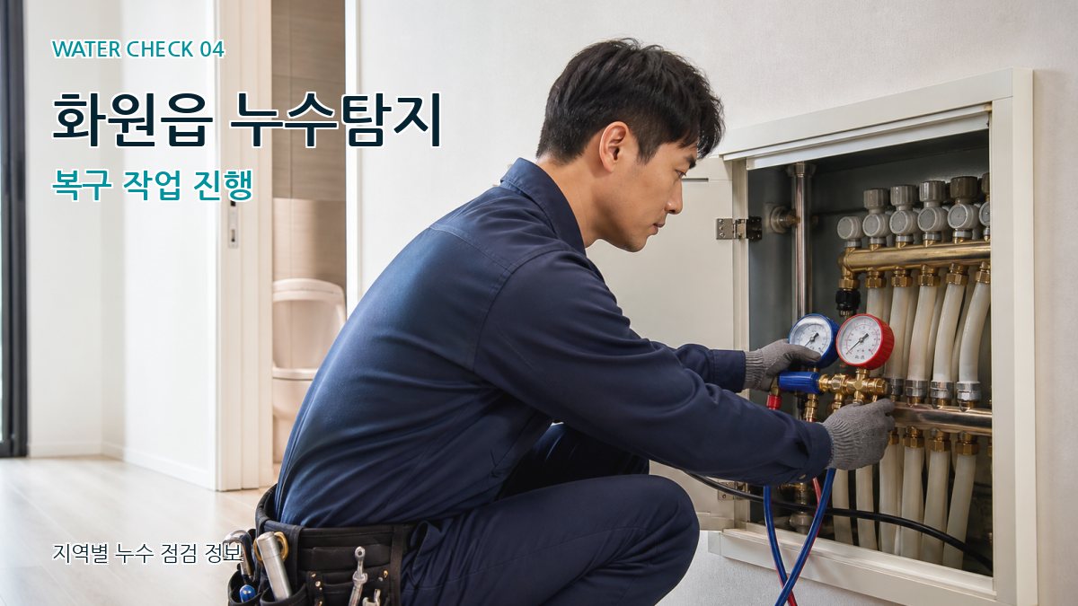 화원읍 누수탐지 누수탐지 이미지