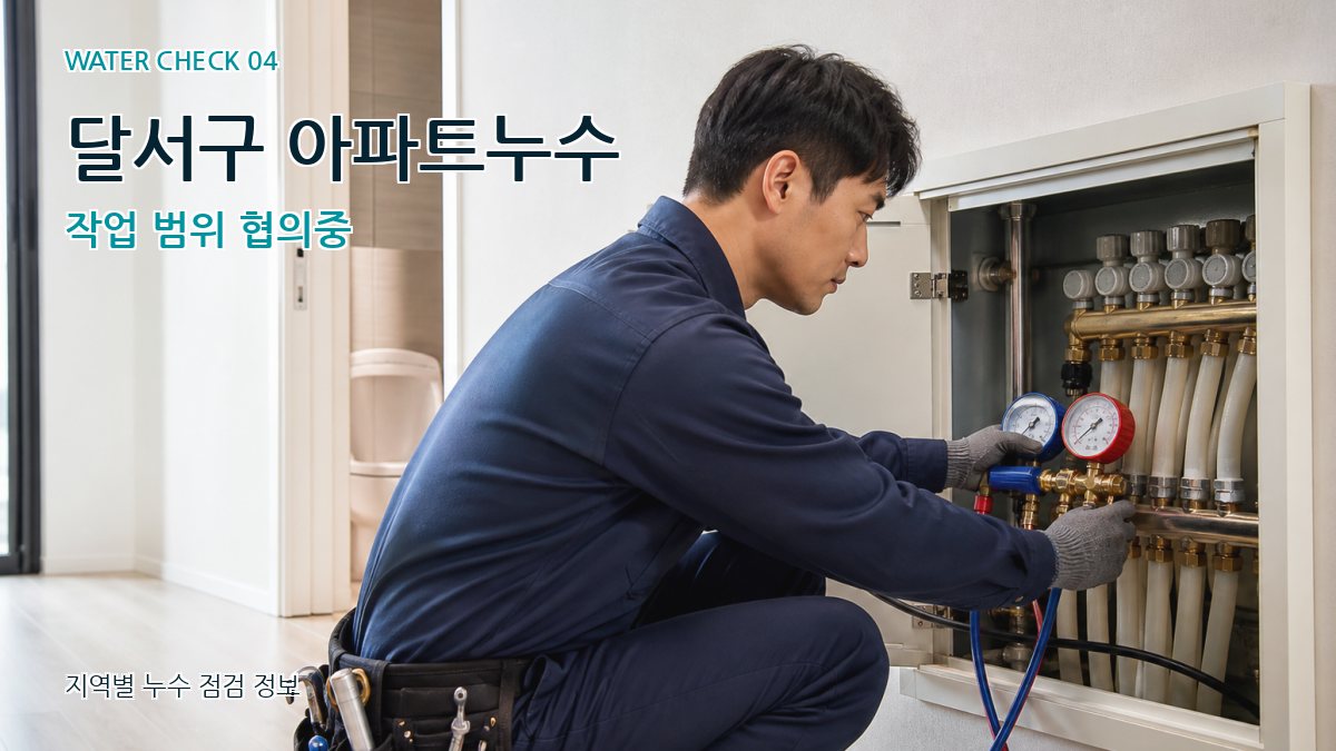 달서구 누수탐지 누수탐지 이미지