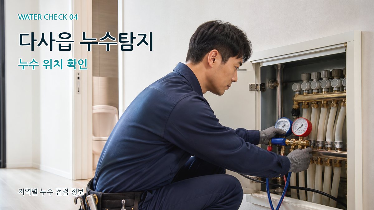 다사읍 누수탐지 누수탐지 이미지