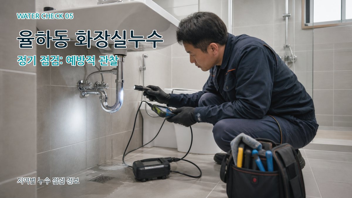 율하동 화장실누수 정기 점검: 예방적 관찰