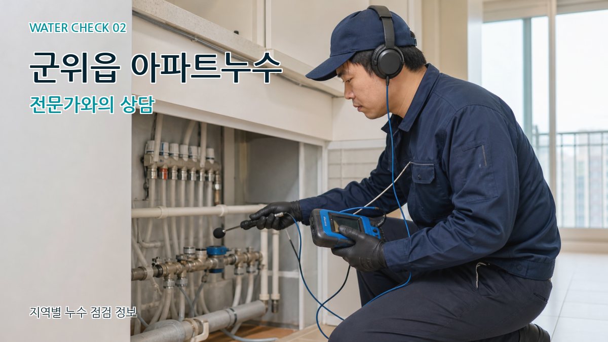 군위읍 화장실누수 누수탐지 이미지