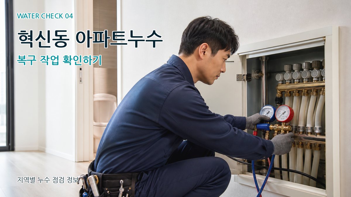 혁신동 누수탐지 누수탐지 이미지