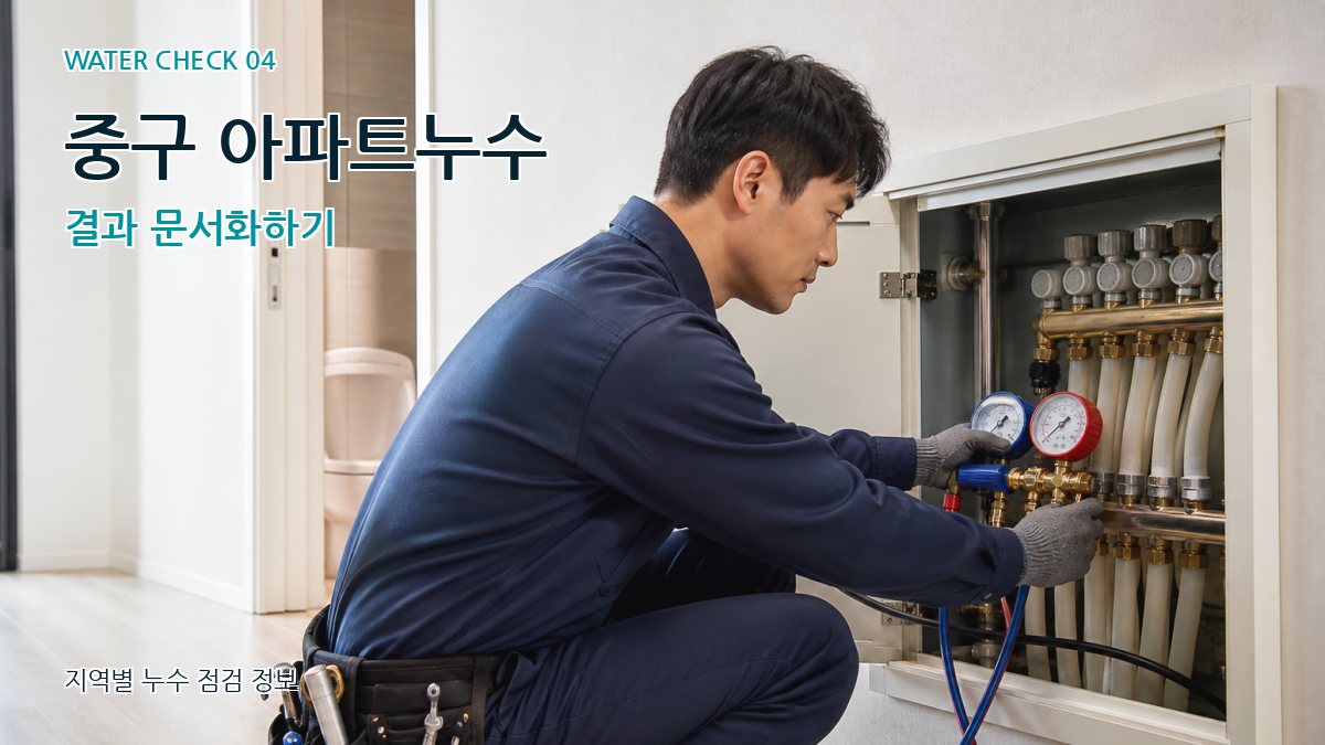 중구 누수탐지 누수탐지 이미지