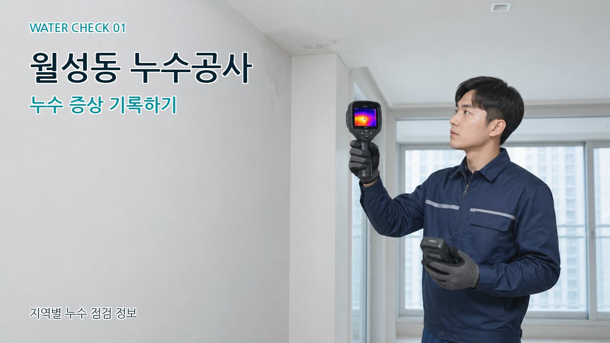 월성동 아파트누수 누수탐지 이미지