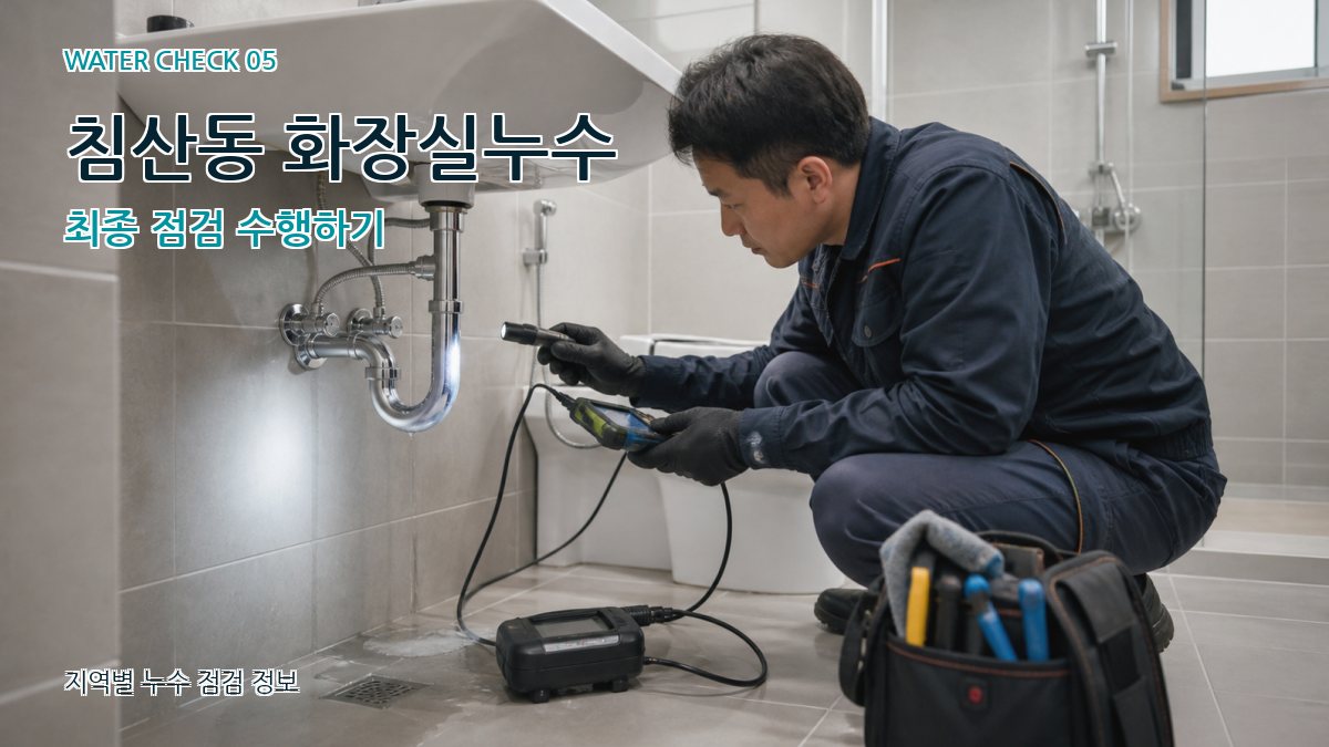 침산동 누수공사 누수탐지 이미지