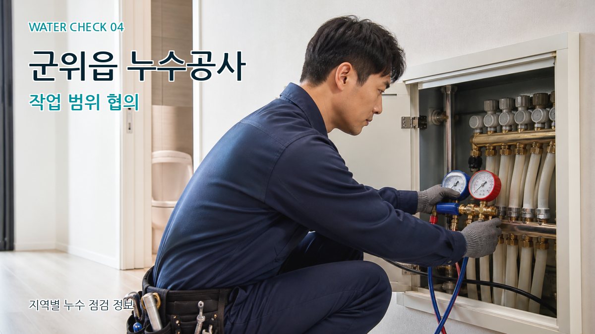 군위읍 누수탐지 누수탐지 이미지