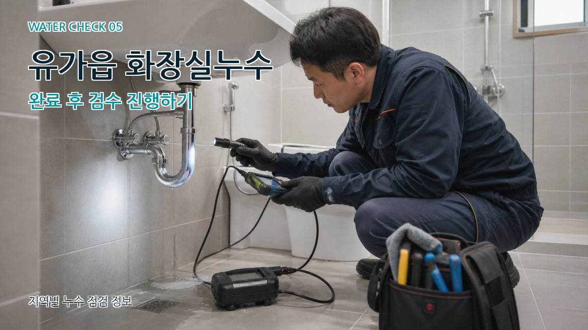 유가읍 누수공사 누수탐지 이미지