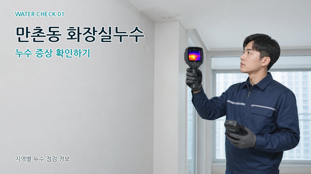 만촌동 아파트누수 누수탐지 이미지