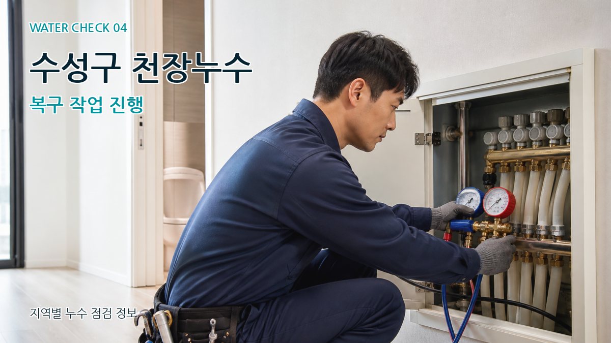 수성구 누수탐지 누수탐지 이미지