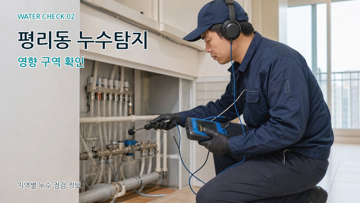 평리동 화장실누수 누수탐지 이미지