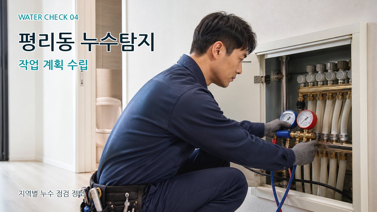 평리동 누수탐지 누수탐지 이미지